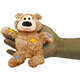 Brinquedo Kong Wild Knots Bear Bege para Cães