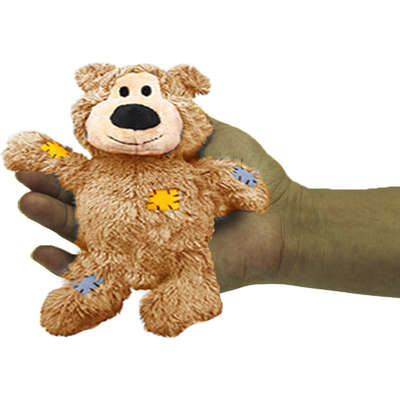 Brinquedo Kong Wild Knots Bear Bege para Cães