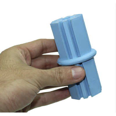 Brinquedo Interativo KONG Puppy Teething Stick com Dispenser para Ração ou Petisco - Azul