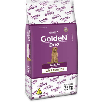 Ração Premier Golden DUO Cães Adultos Salmão com Ervas e Cordeiro e Arroz