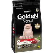 Ração Seca PremieR Pet Golden Gatos Adultos Carne - 3Kg