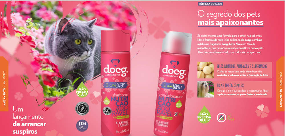 Condicionador Nutrição Adorável docg. I am Lovely - 250 mL