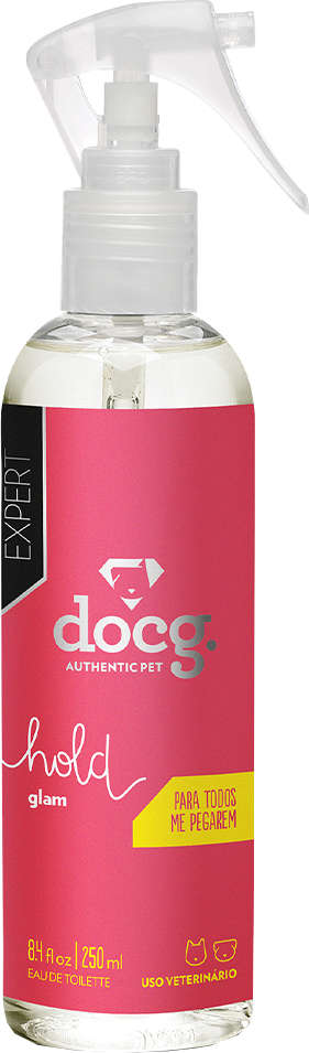 Perfume docg. Expert hold glam para Cães e Gatos - 250 mL