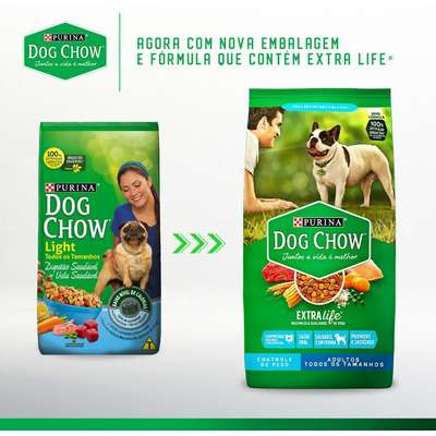 Ração Seca Nestlé Purina Dog Chow Light para Cães Adultos