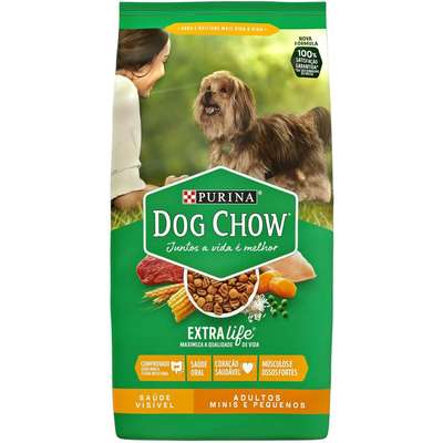 Ração Seca Nestlé Purina Dog Chow Cães Adultos Raças Pequenas