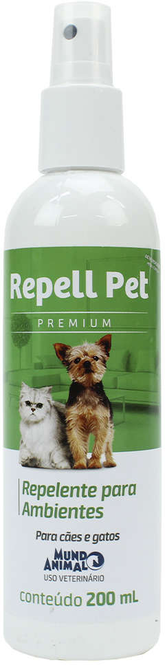 Premium Repell Pet Repelente para Cães e Gatos - 200 mL