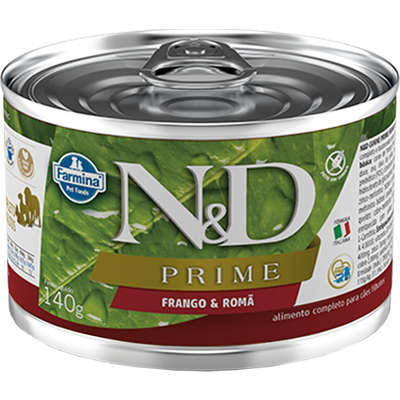 Ração Úmida Lata Farmina N&D Prime Grain Frango & Romã para Cães Filhotes