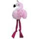 Brinquedo Jambo Mordedor Pelúcia Flamingo Pelucia Fancy Rosa