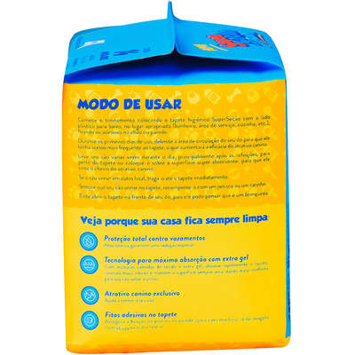 Tapetes Higiênicos Petix Super Secão Baby - 14 Unidades