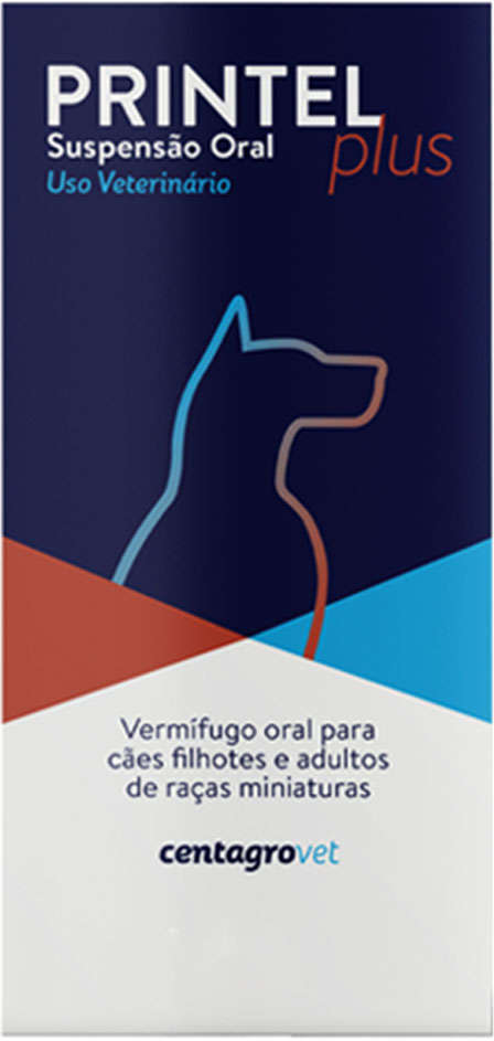 Vermífugo Centagro Vet Printel Plus Suspensão Oral para Cães - 20 ML