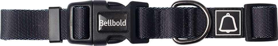 Coleira Bellbold All Black para Cães - Tam. M