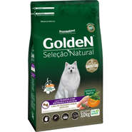 Ração Seca PremieR Pet Golden Seleção Natural Frango, Abóbora e Alecrim para Cães Adultos Raças Pequenas - 3Kg