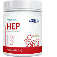 Suplemento Alimentar Hep Mundo Animal Nutrisana para Cães e Gatos - 75 g