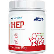 Suplemento Alimentar Hep Mundo Animal Nutrisana para Cães e Gatos - 250 g