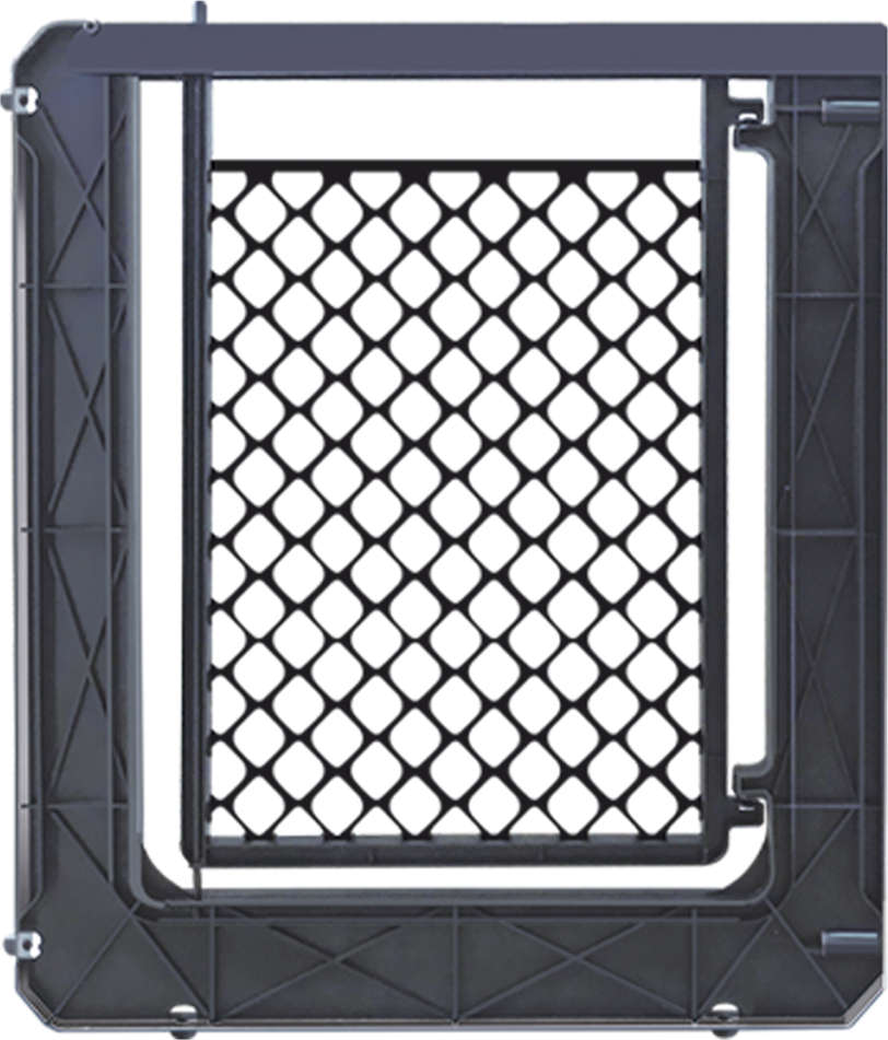 Grade de Porta Furacão Pet Black para Cães - Black