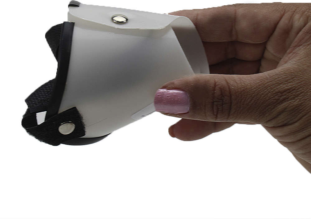 Focinheira São Pet em PVC com Velcro - Tam. 01
