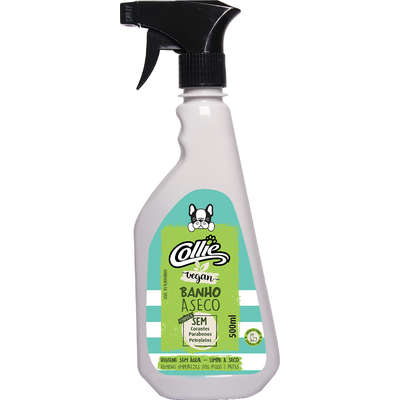 Banho a Seco Collie para Cães e Gatos - 500 mL