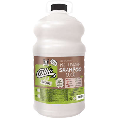 Shampoo Pré Lavagem Collie Coco para Cães e Gatos - 5 Litros