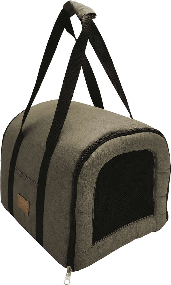 Bolsa de Transporte Fábrica Pet Fechada Top Premium Bege - Bege
