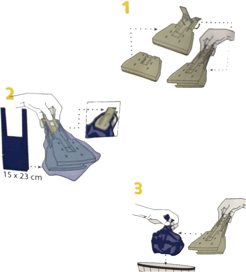 Coletor de Fezes Ferplast Nippy Scoop - 1 Unidade