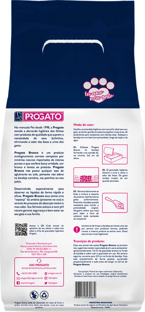 Granulado Sanitário ProGato - 3,6Kg