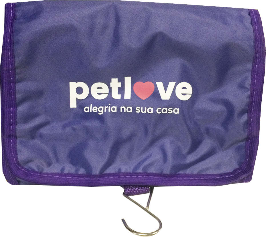 Necessaire Petlove Cabideira Roxa - Tam. Único