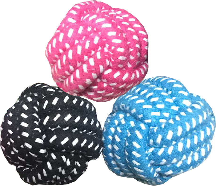 Brinquedo Mordedor Chalesco Rope Ball para Cães - Tam. Único