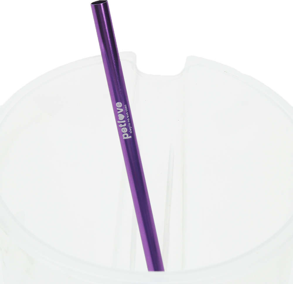 Kit Petlove Canudo Ecológico Escova Ecobag - Kit
