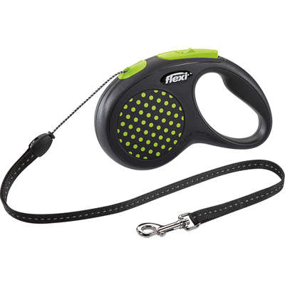 Guia Retrátil Corda Flexi Design Verde