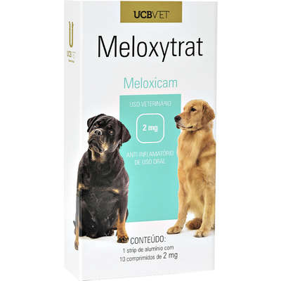 Anti-inflamatória UCBVET Dermarc Meloxytrat  Meloxicam para Cães - 1 mg