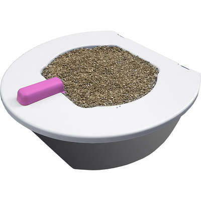 Banheiro Gatoalete para Gatos - Rosa