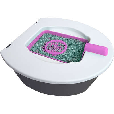 Banheiro Gatoalete para Gatos - Rosa