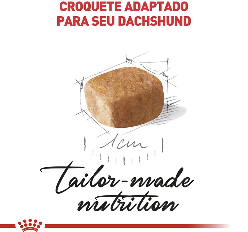 Ração Seca Royal Canin Puppy Dachshund para Cães Filhotes - 2,5Kg
