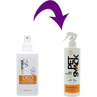 Deo Colônia Centagro Pet Smack para Cães e Gatos Fêmeas e Machos