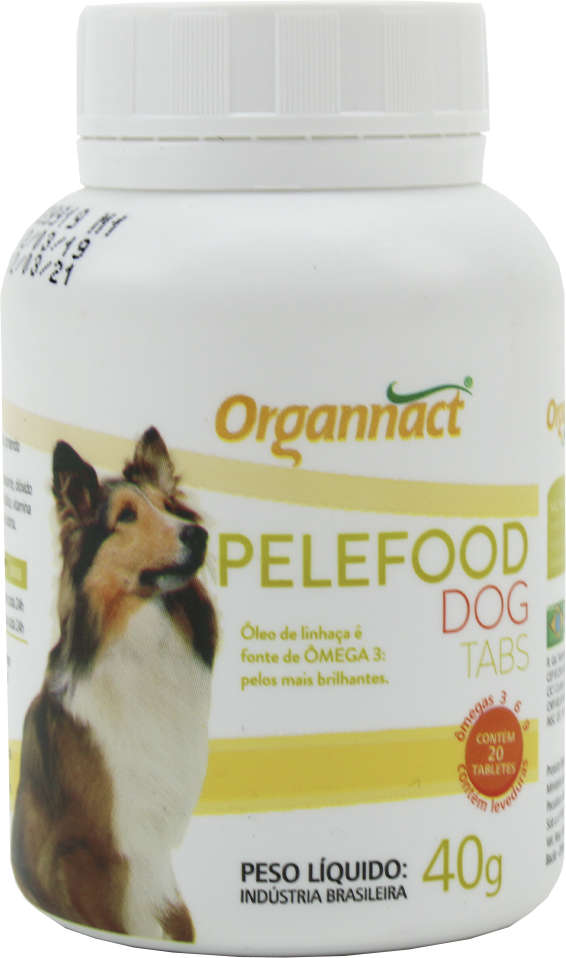 Organnact Pele Food Tabs - 20 Comprimidos