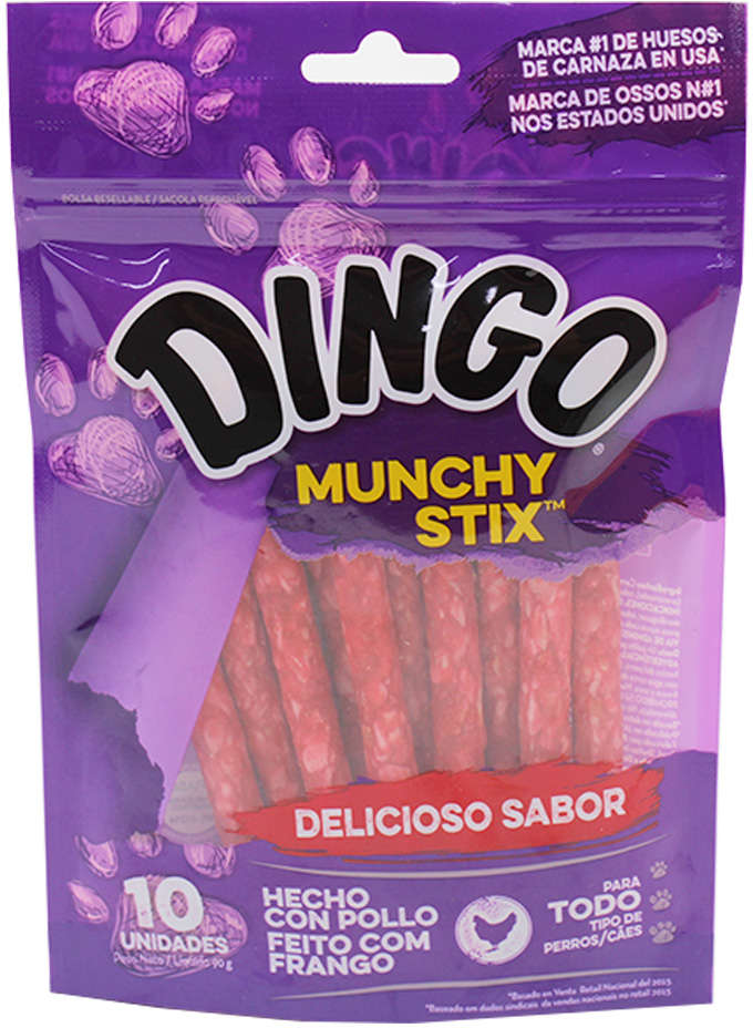 Osso Dingo Munchy Stix - 87 gr