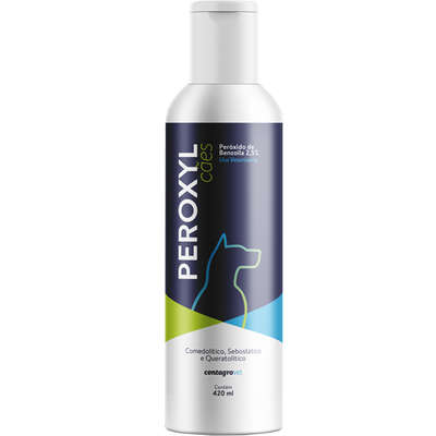Shampoo Antibacteriano Centagro Peroxyl para Cães