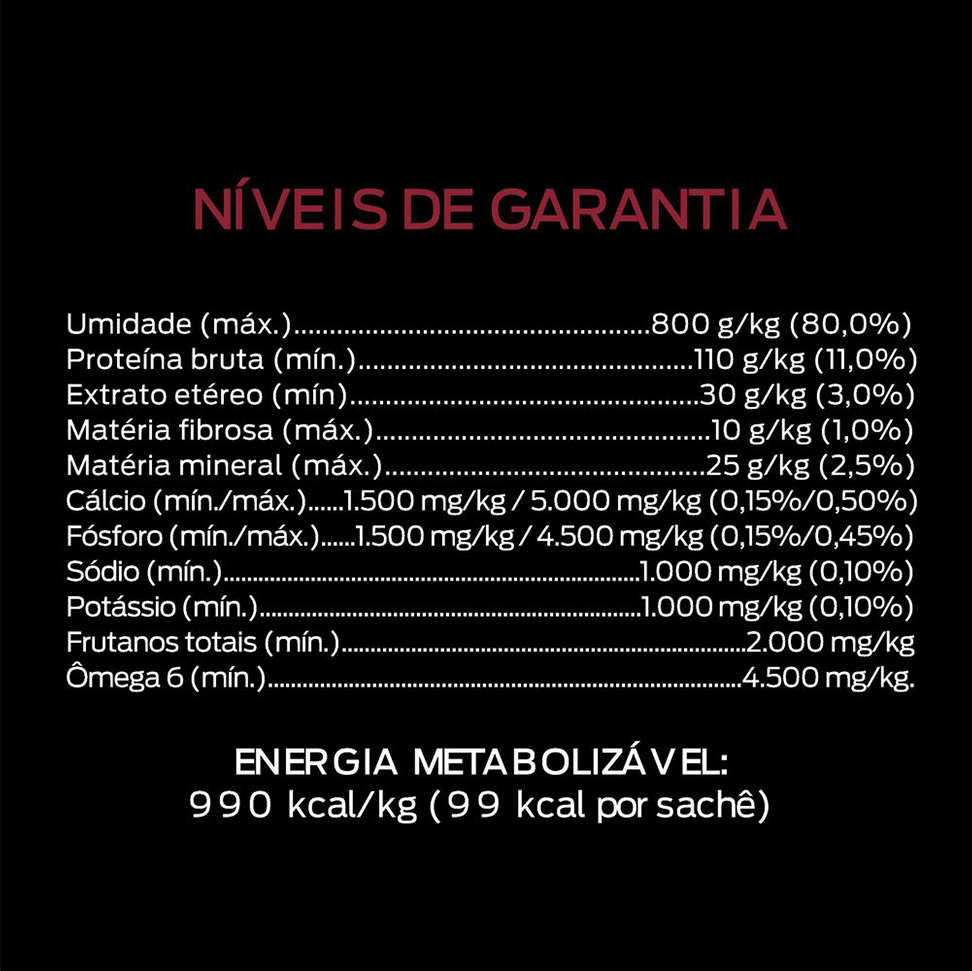 Ração Úmida Nestlé Purina Pro Plan Frango ao Molho Cães Adultos - 100 g