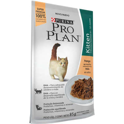 Ração Úmida Nestlé Purina Pro Plan Frango ao Molho para Gatos Filhotes