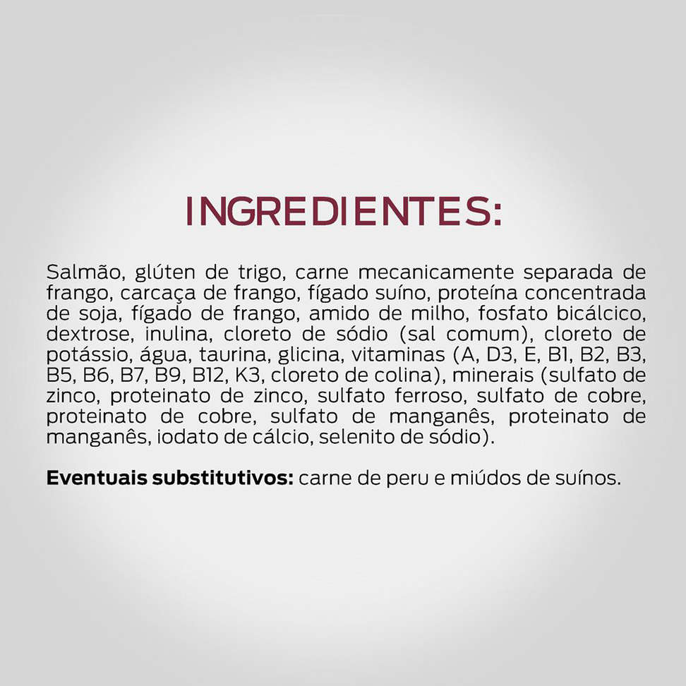 Ração Úmida Nestlé Purina Pro Plan Salmão ao Molho para Gatos Adultos - 85 g