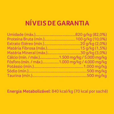 Ração Nestlé Purina Friskies Sachê Frango e Fígado ao Molho para Gatos