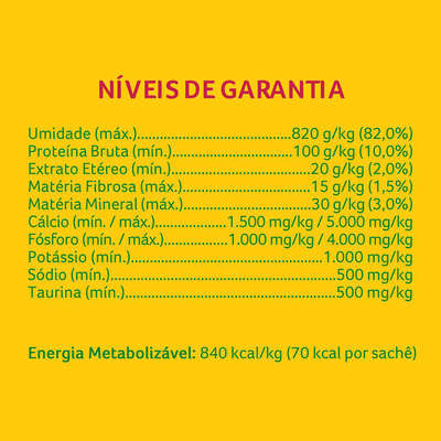 Ração Nestlé Purina Friskies Sachê Sardinha ao Molho para Gatos