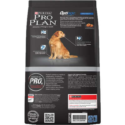 Ração Nestlé Purina Pro Plan Adulto 7 + Completo para Cães - 3 Kg