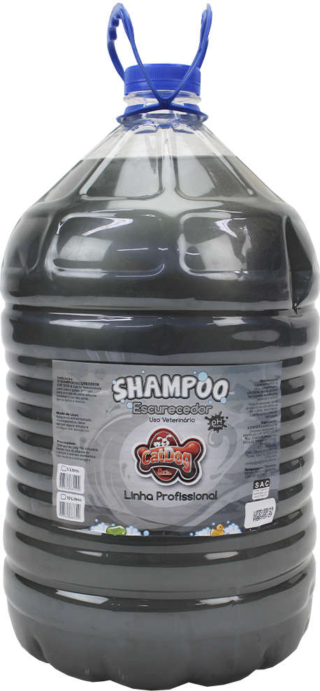 Shampoo Escurecedor CatDog & Cia Linha Profissional para Cães e Gatos - 5 Litros