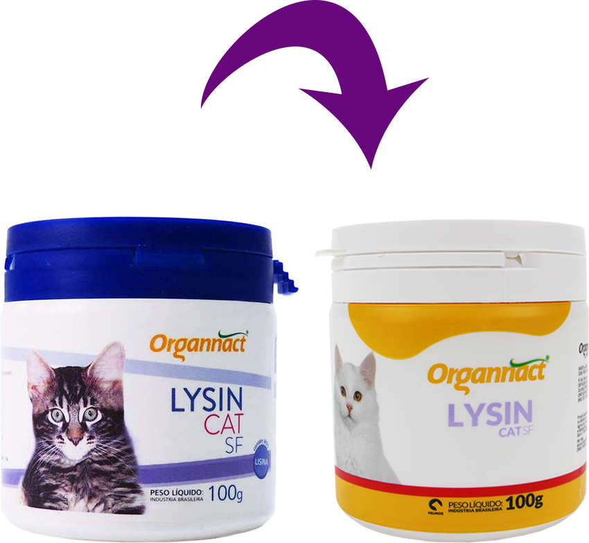 Suplemento Organnact Cat Lysin SF - 100gr