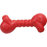 Brinquedo Furacão Pet Osso Maxbone de Borracha Vermelho - Tam. M