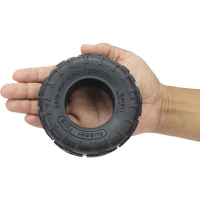 Brinquedo American Pets Pneu de Borracha Preto - Tam. P
