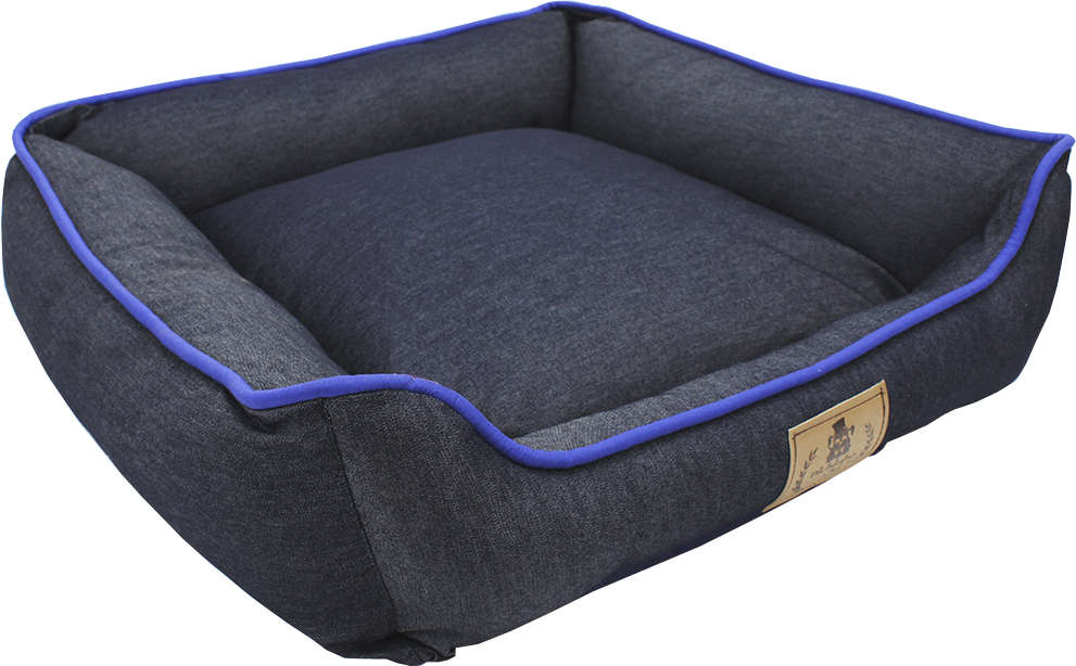 Cama Bichinho Chic Índigo Azul - Tam. P