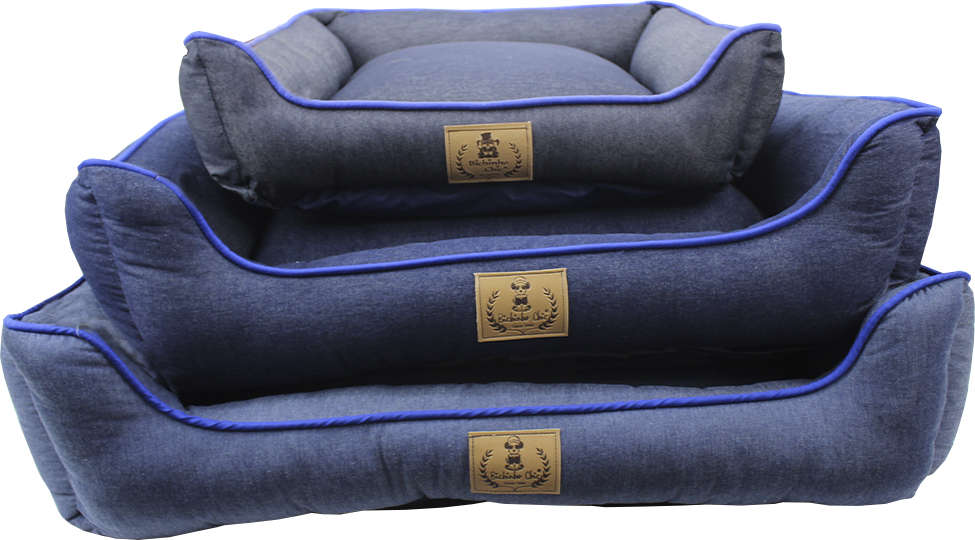 Cama Bichinho Chic Índigo Azul - Tam. P