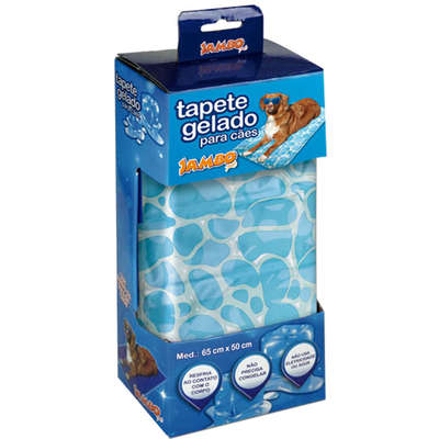 Tapete Gelado Jambo Marine para Cães 65x50 - Tam. M